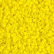 Miyuki delica Beads 11/0 - Opaque yellow matted DB-751